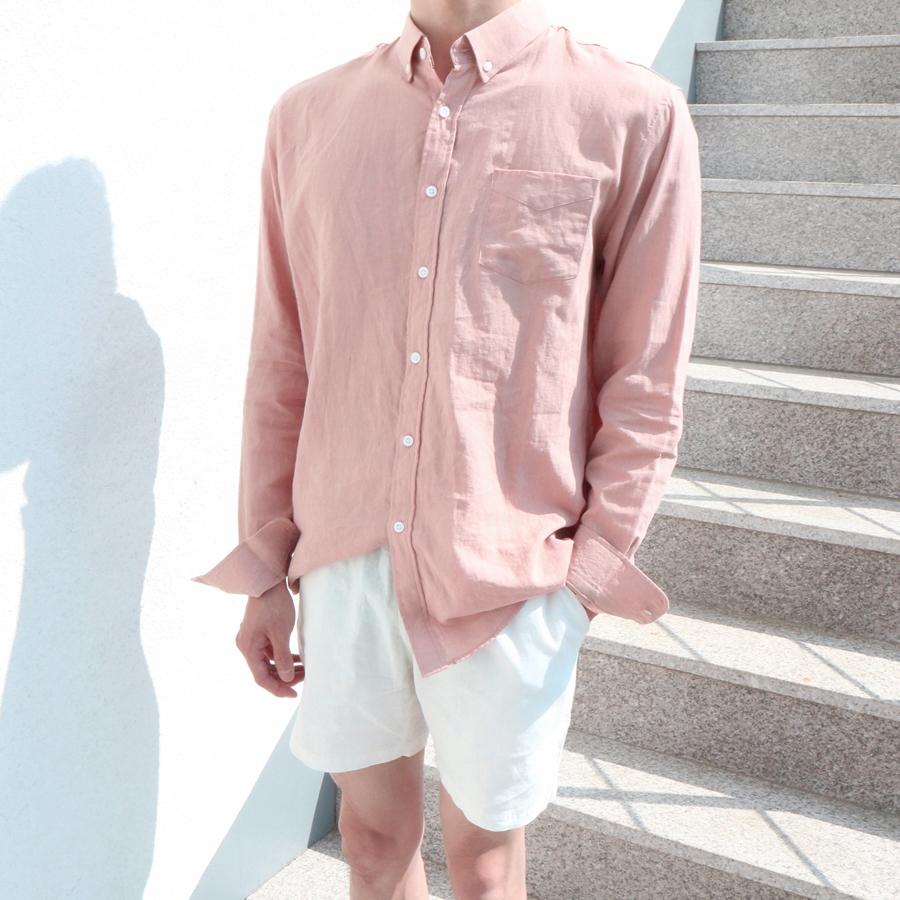 BLU Summer Linen Shirts (5Color)